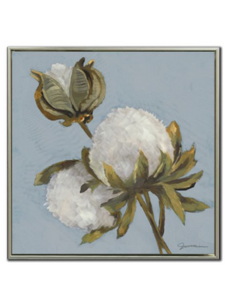 Cotton Ball Art Multi Stems