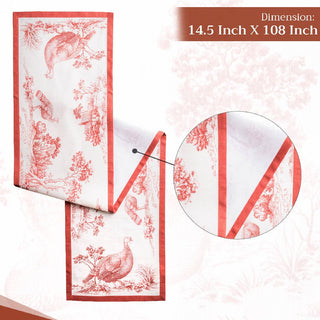 72" Turkey Table Runner