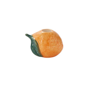 Orange Taper Candleholder