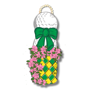 Azelea Golf Topiary Door Hanger