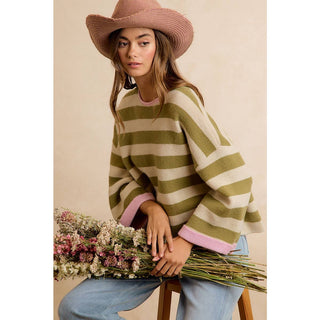 Stripe Reversible Sweater