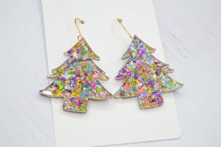 Confetti Tree Earrings