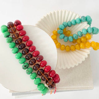 Bella Beaded Necklace WATERPROOF Emerald