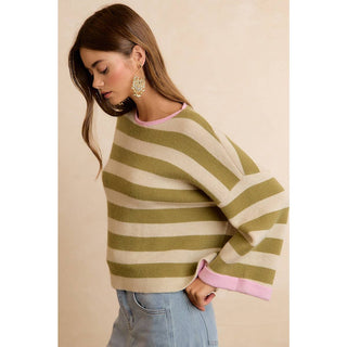 Stripe Reversible Sweater