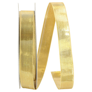 5/8" Gold Metallic Ribbon