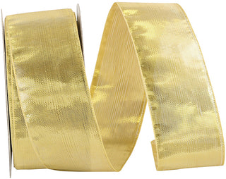 1.5" Gold Metallic Ribbon
