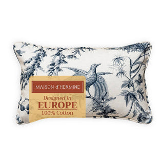 20x12 Throw Pillow Cover Paradise Blue