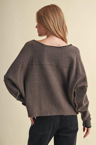 Boat Neck Sweater
