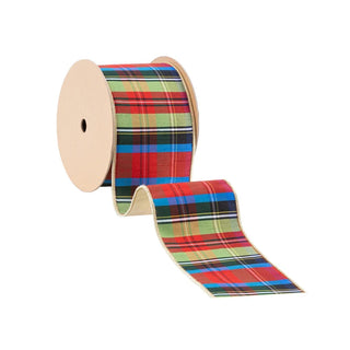 Black Lime Plaid Gold Back W
