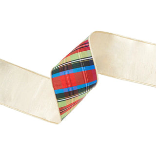 Black Lime Plaid Gold Back W