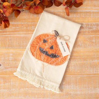 Jack-o-lantern Tea Towel