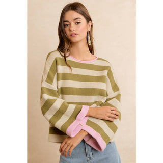 Stripe Reversible Sweater