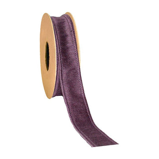 1" Dupioni Ribbon Copper Brown