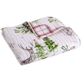 Sleigh Bells Quilt Throw