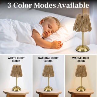 Rechargeable Woven Lamp