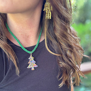 Christmas Rope Necklace Tree