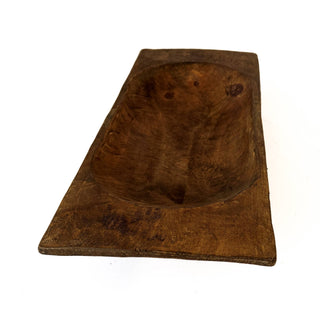 Wood Dough Bowl Natural