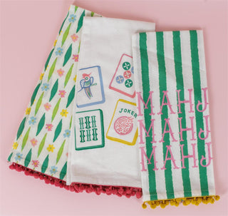 Mahjong Tea Towel Set 3