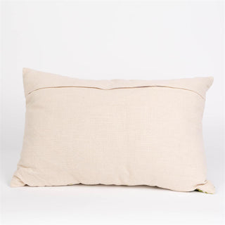 Embroidered Beetles Pillow