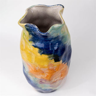 Large Painted Vase