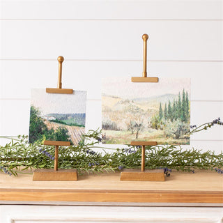 Gold Easel w/ Painting