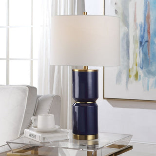 Royal Blue Table Lamp