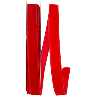7/8" Red Velvet Ribbon