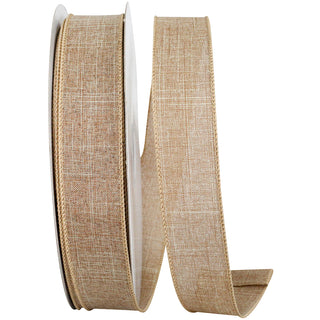 Natural Linen Ribbon 1.5" W 10yd