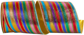 4" Jewel Stripe Ribbon
