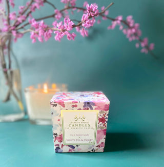 White Tea Violet Candle