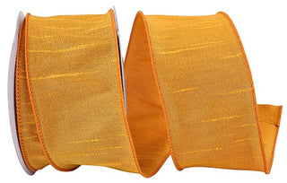 2.5" Golden Dupioni Ribbon