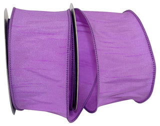 Violet Dupioni Ribbon 2.5"