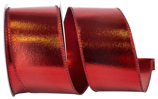 2.5" Red Metallic Ribbon