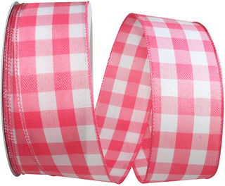 Check Plaid Ribbon 2.5x50