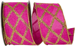 Fuchsia Diamond Ribbon