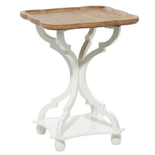 WOOD ACCENT TABLE