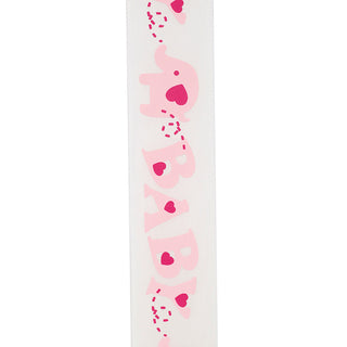 1.5" Pink Baby Ribbon