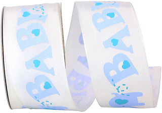 1.5" Blue Baby Ribbon