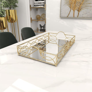 Metal Mirror Tray