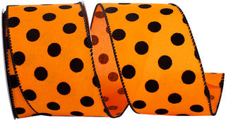 2.5" Orange Dot Ribbon