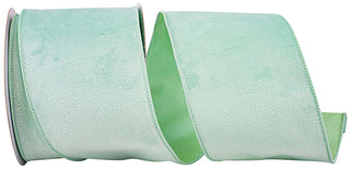 4" Aqua Velvet Ribbon