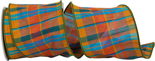 4" Tierra Plaid Ribbon