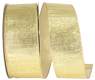 2.5" Metallic Gold Ribbon