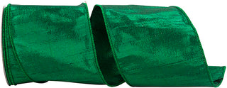 4" Forest Metallic Ribbon