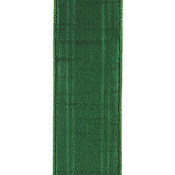 Plaid Verde Ribbon 2.5"