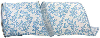 Filigree Regal Crest Ribbon 4"