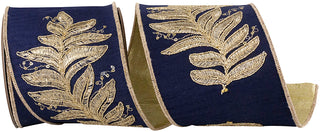 Gold Leaf Embroidery 4"x 5Y