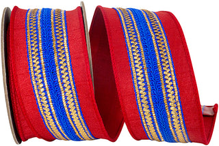 Regal Stripe Red Ribbon