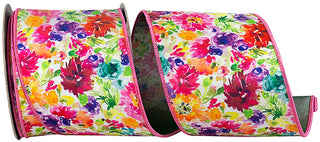 Floral Impressions Ribbon 4"