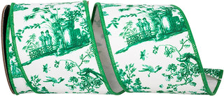 4" Green Asian Vista Ribbon